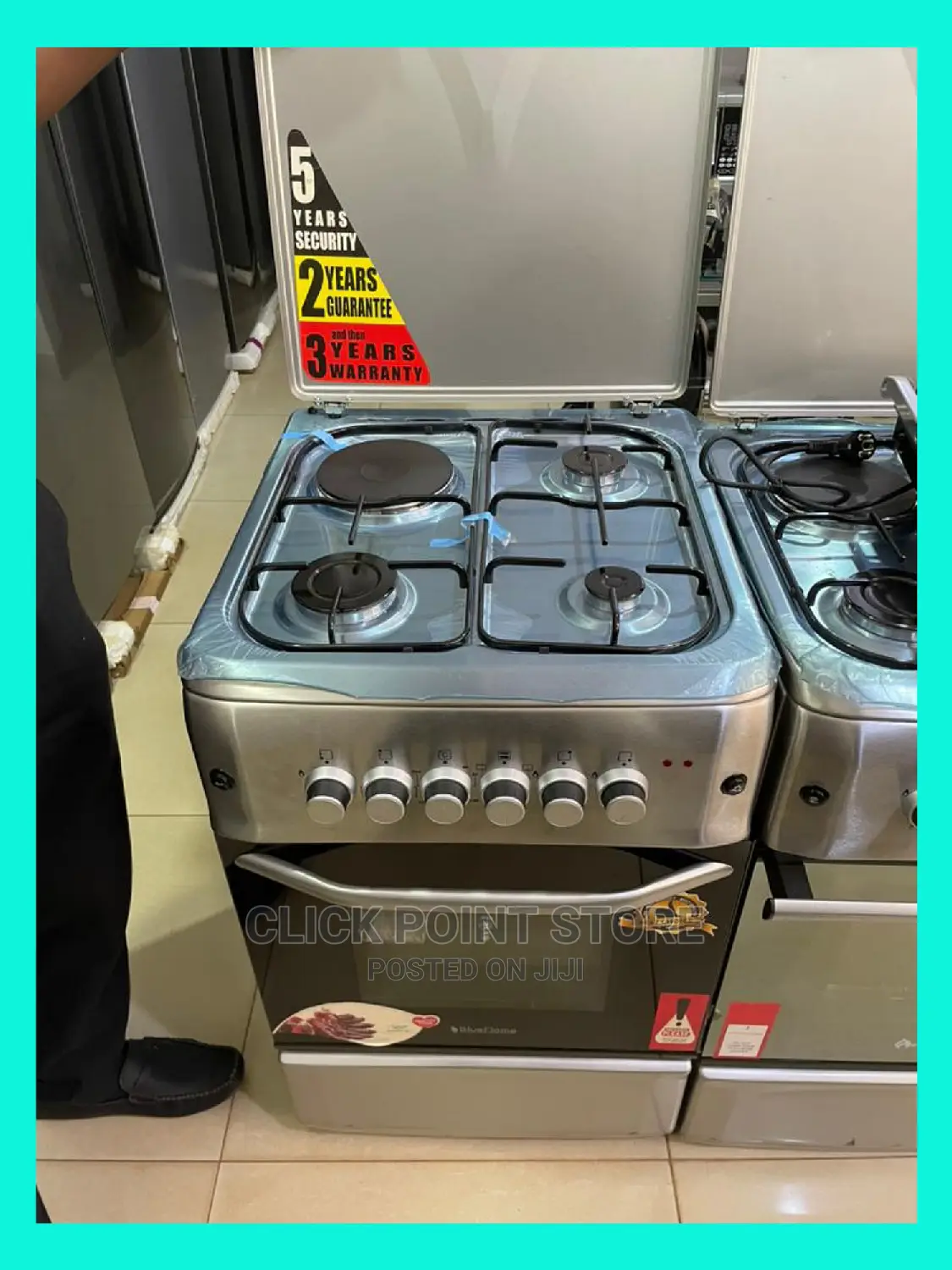 Blue Flame 3 Plus 1 Cooker / With Rottiserie