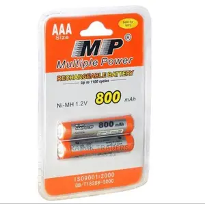 MP Rechargeable Batteries AAA 3000mah