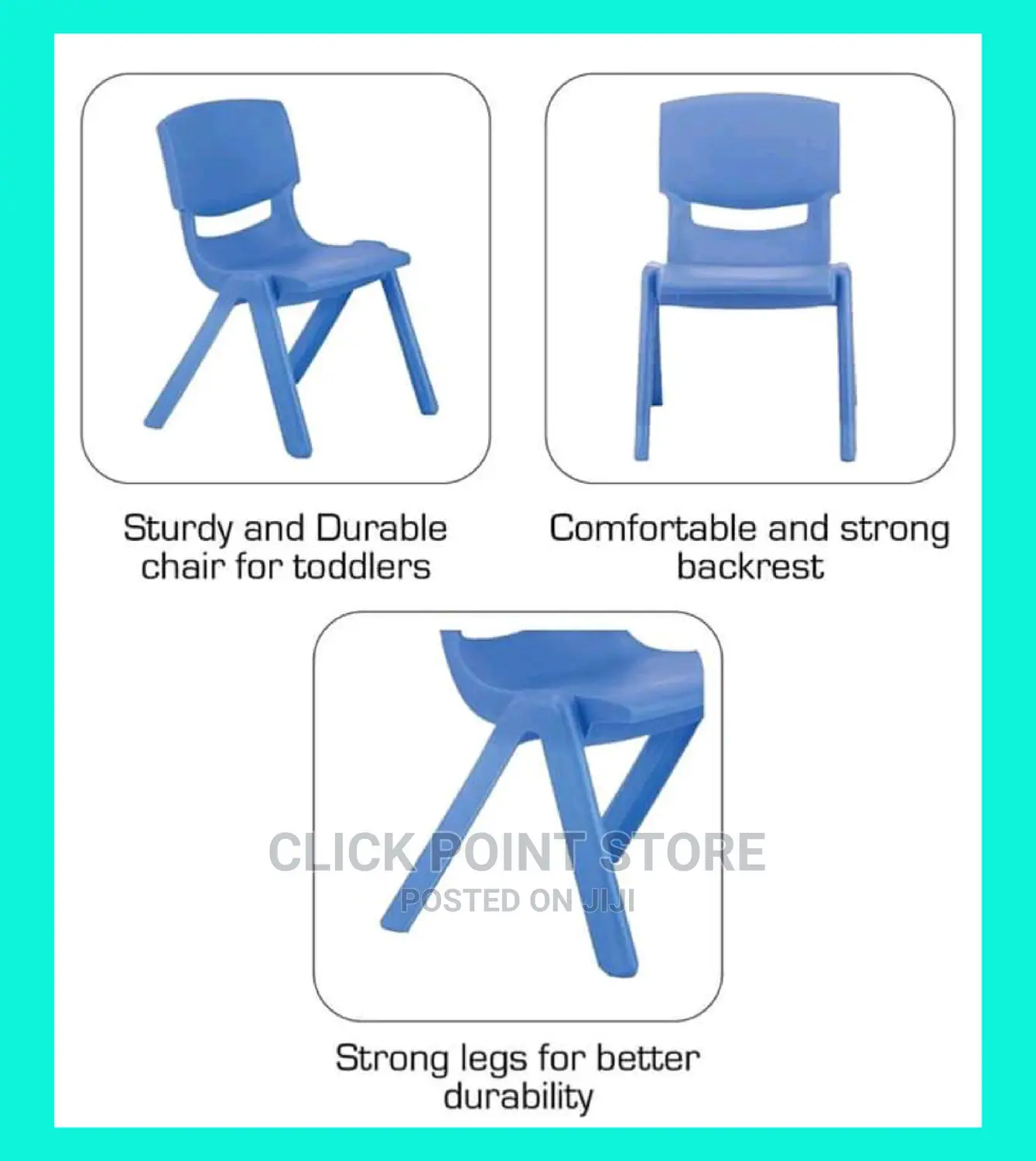 Strong Kids Plastic Chairs