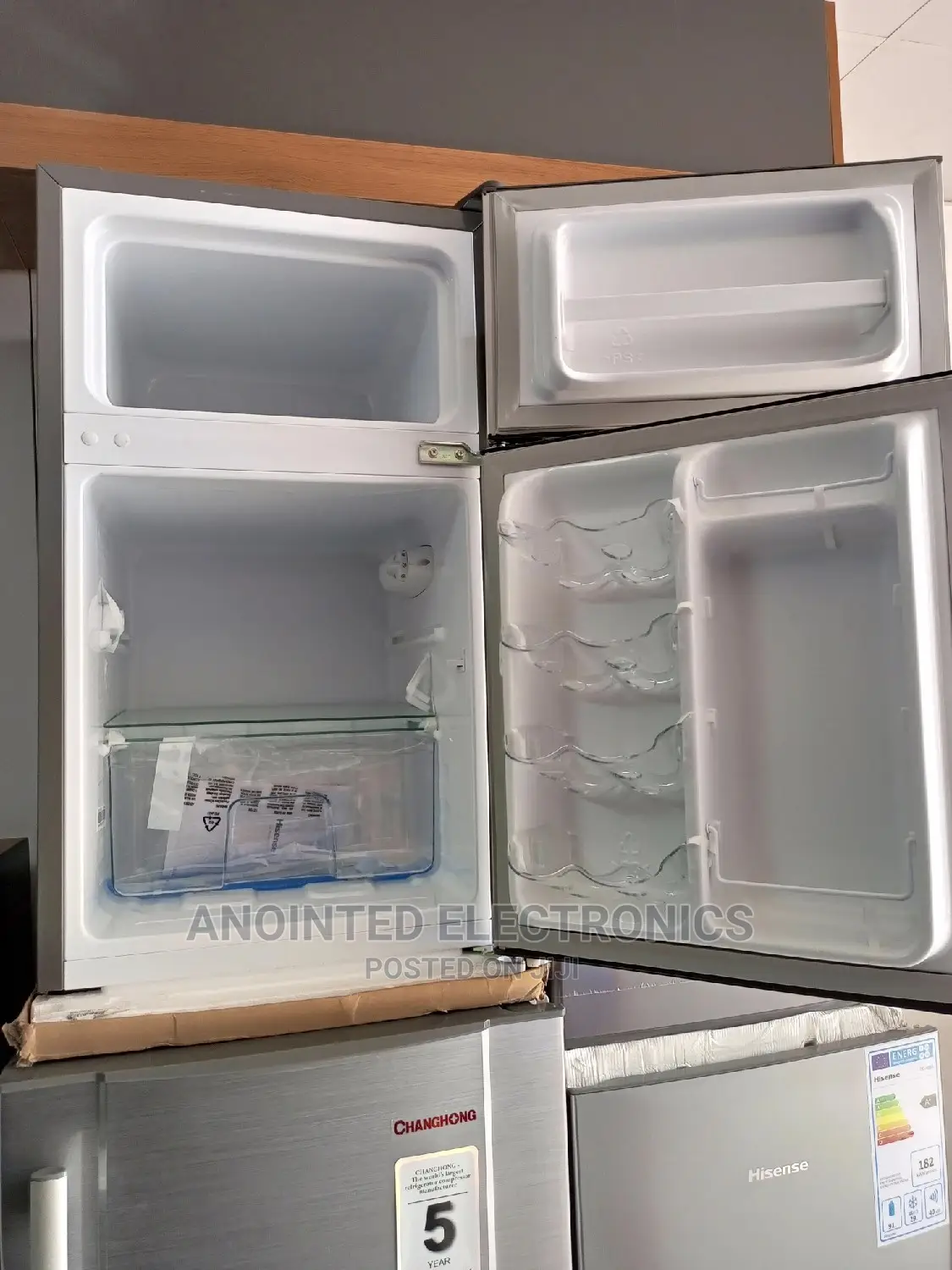 Double Door Hisense Fridge