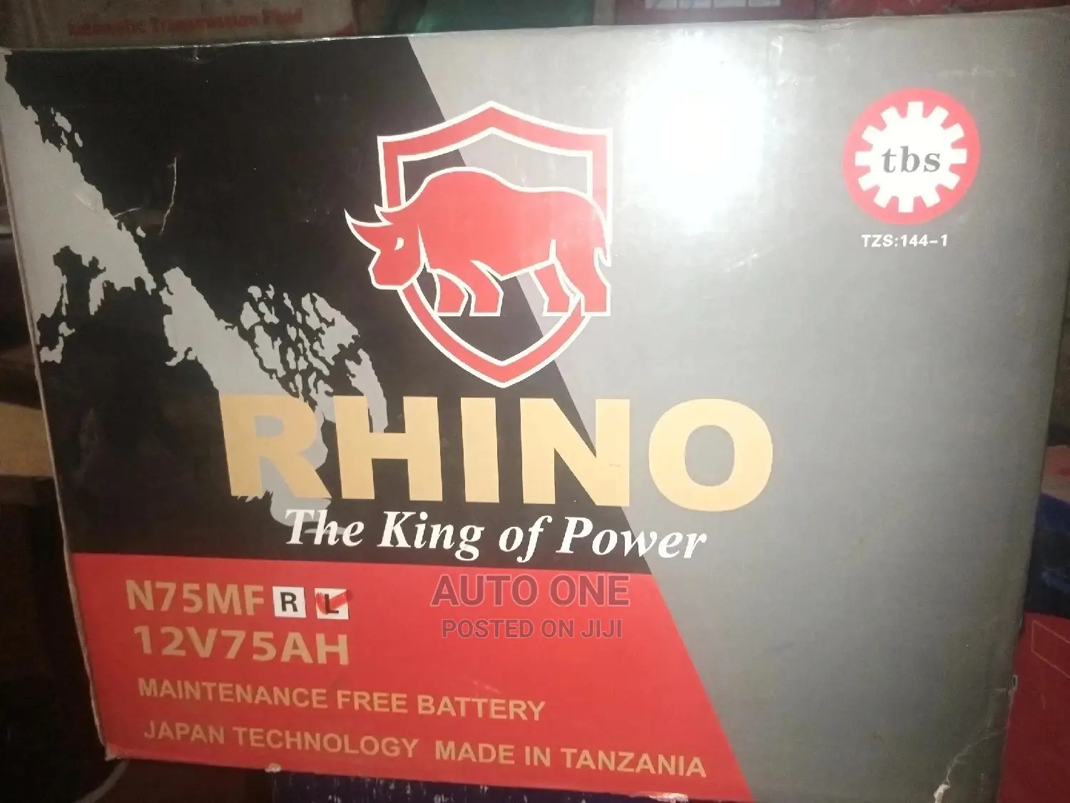 N75Z Rhino Batteries Japan Technology
