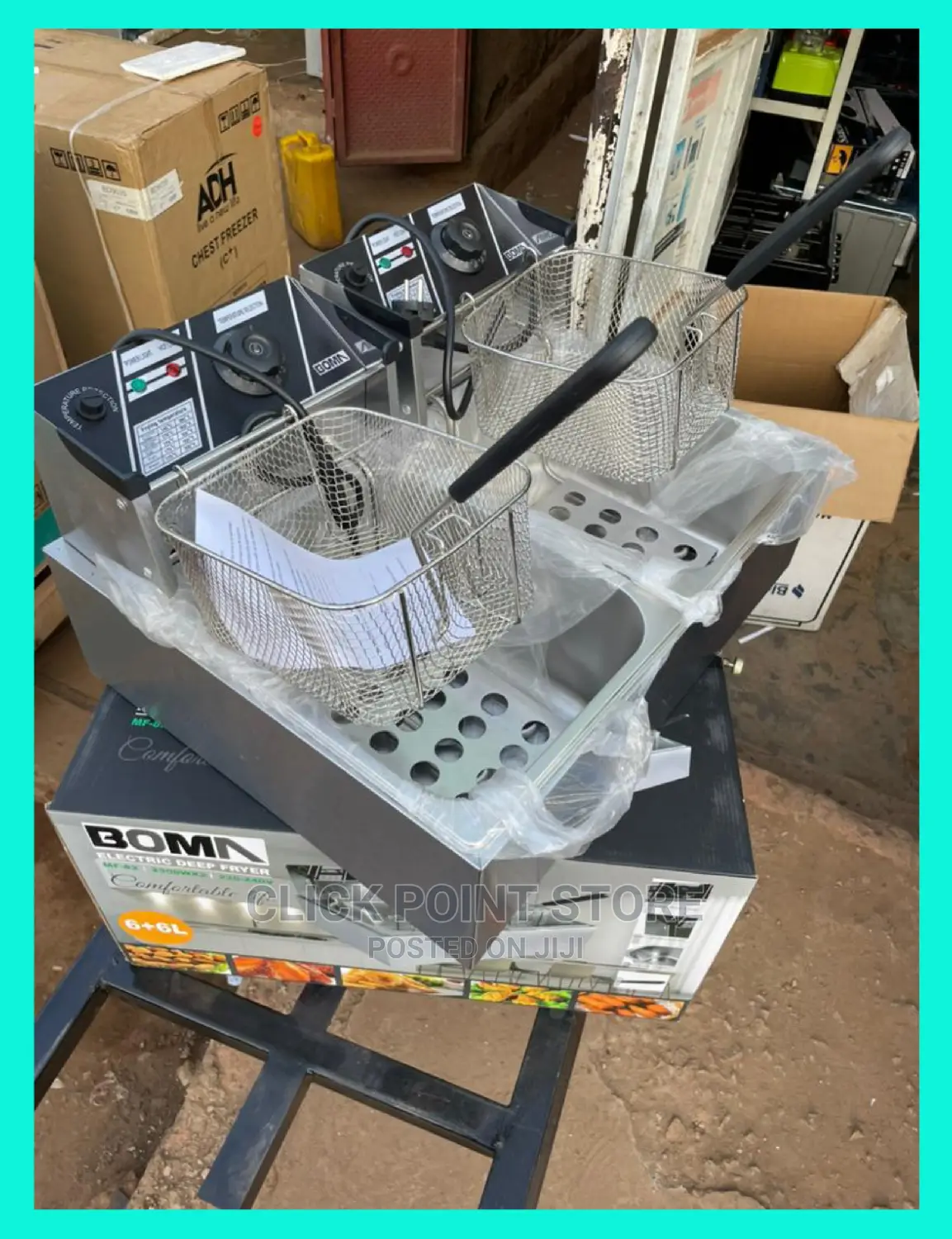Double Deep Fryer