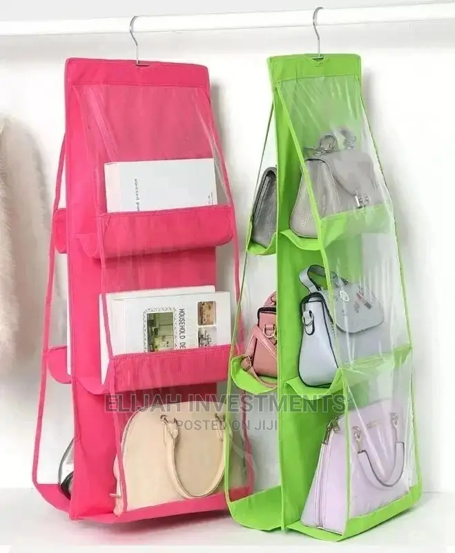 6pcs Hanging Storage Organizer Bag