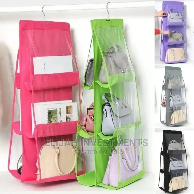 6pcs Hanging Storage Organizer Bag