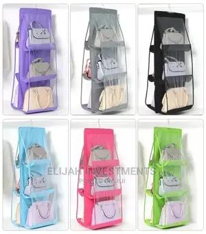 6pcs Hanging Storage Organizer Bag
