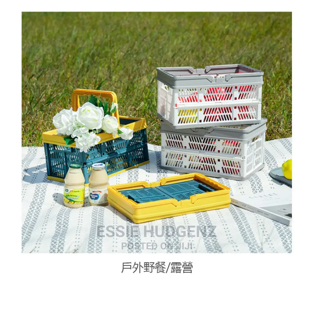 Multifunctional Portable Folding Storage Basket