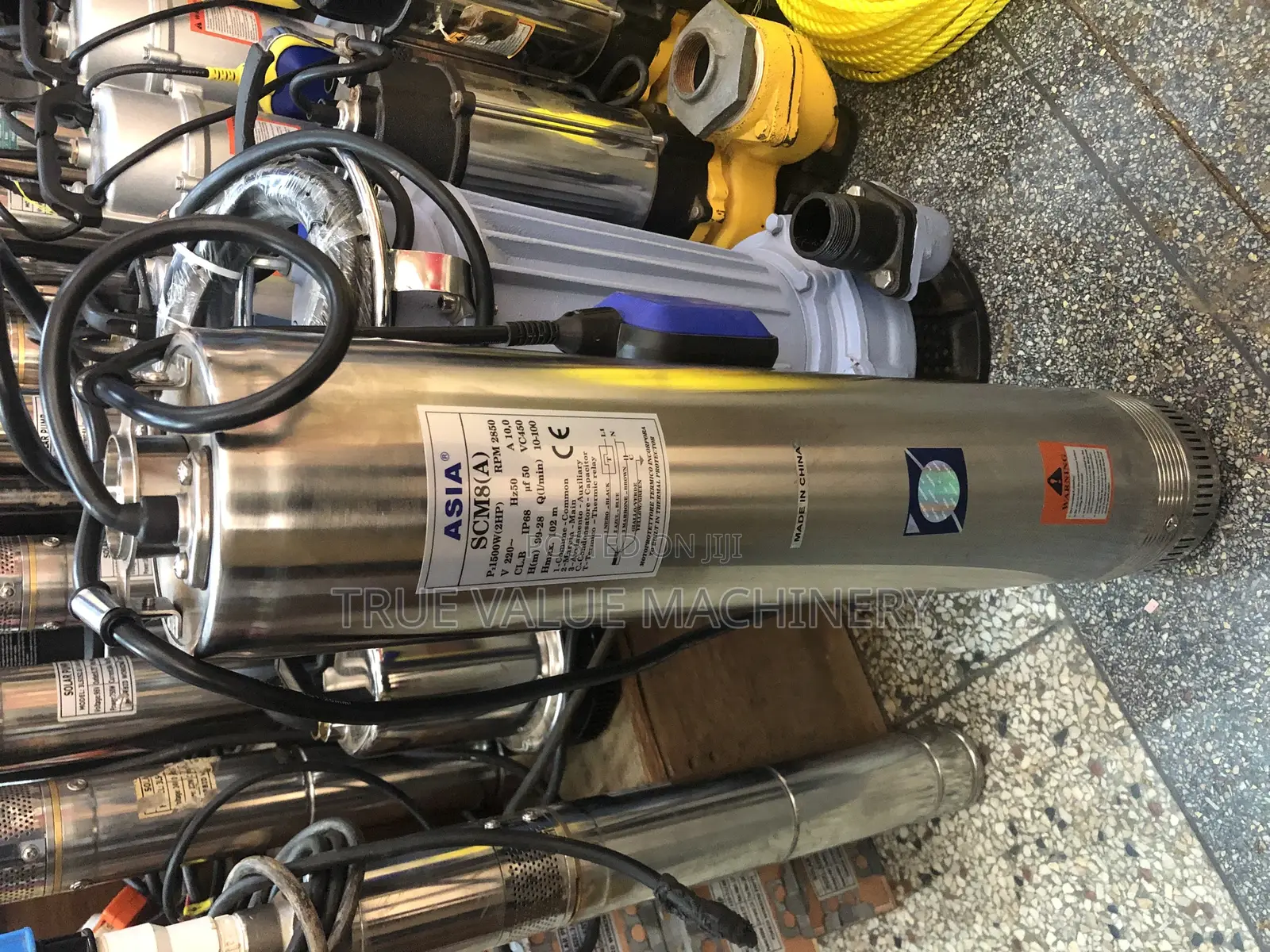 Submersible Water Pump 2hp, 102m