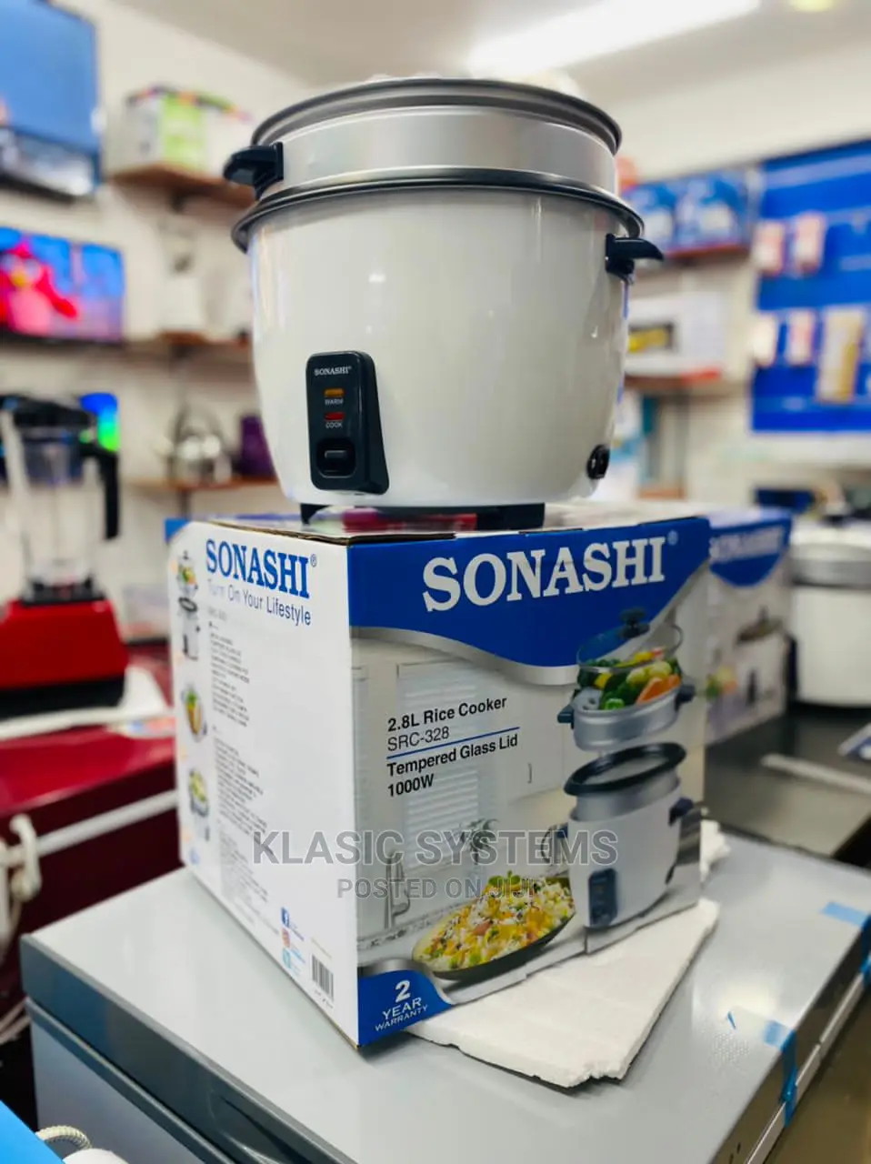 Sonashi Rice Cooker 2.8L