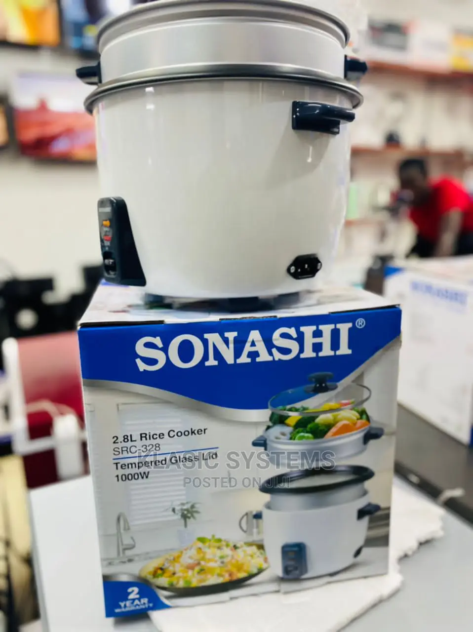 Sonashi Rice Cooker Available at Klasic Systems