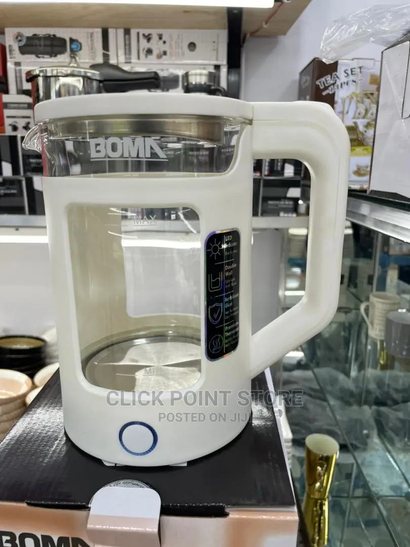 Glass Electric Kettle / Boma Brand