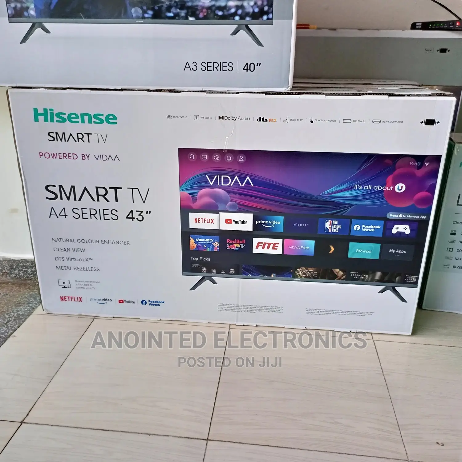 Hisense Tv 43" Smart