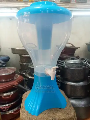 Juice Dispenser Wth Glasses
