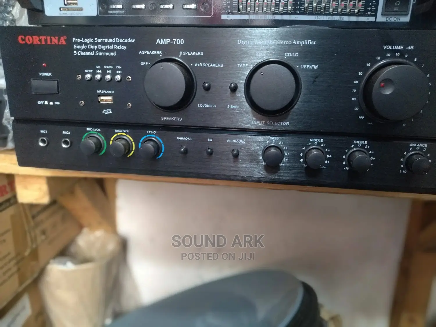 Digital Karaoke Stereo Amplifier