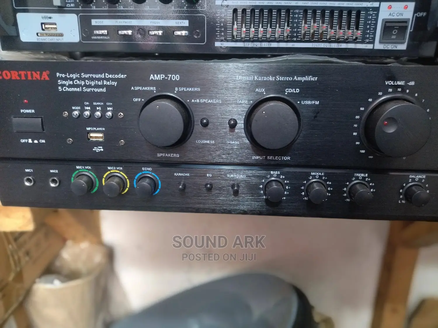 Digital Karaoke Stereo Amplifier
