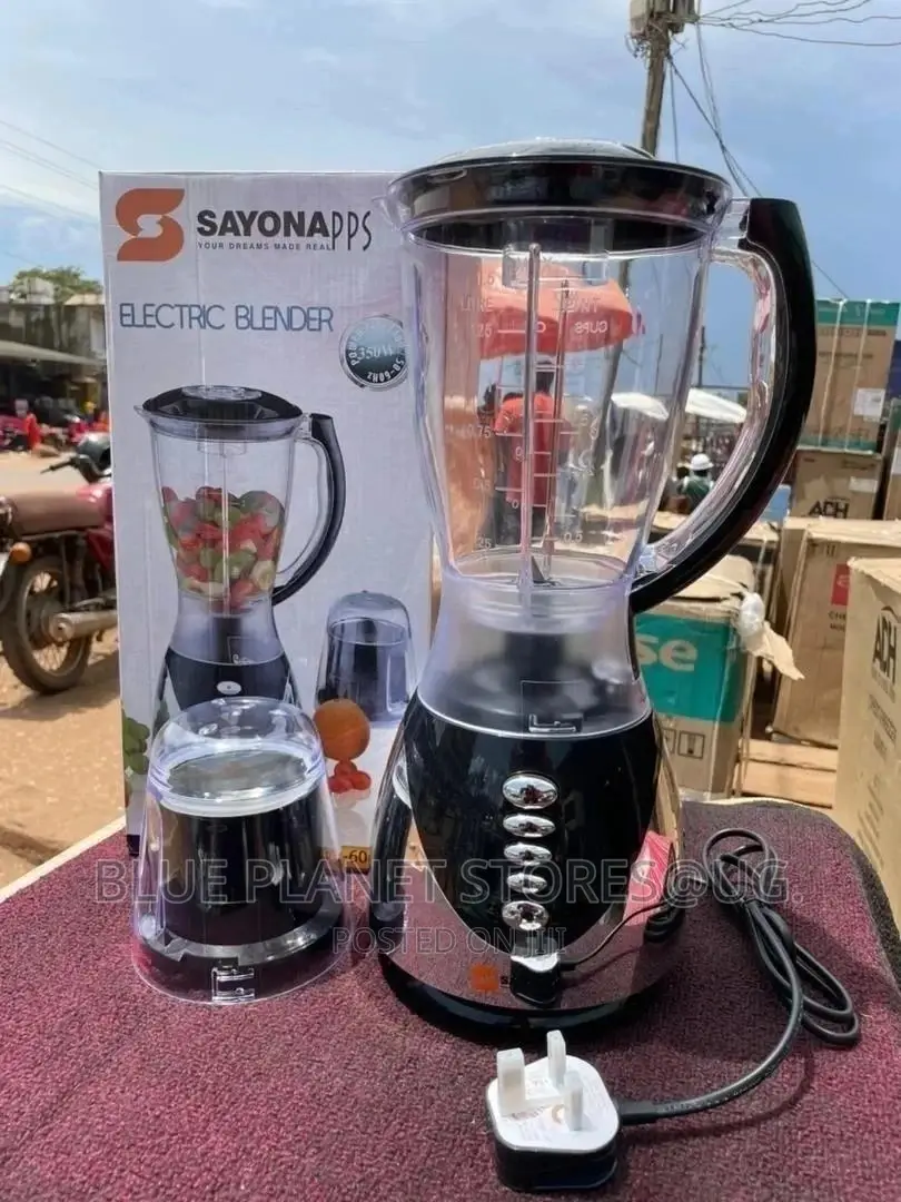 Sayona 2.0litres Electric Blender + Grinder { SB-606 }