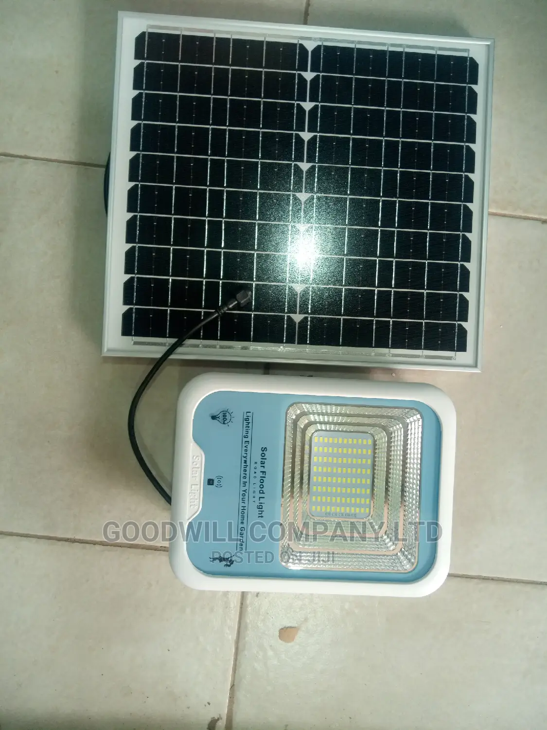 100w Solar Flood Light HDA