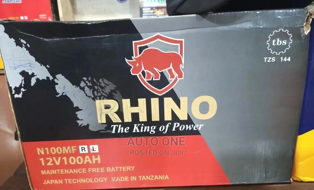 N100 Rhino Batteries Japan Standard