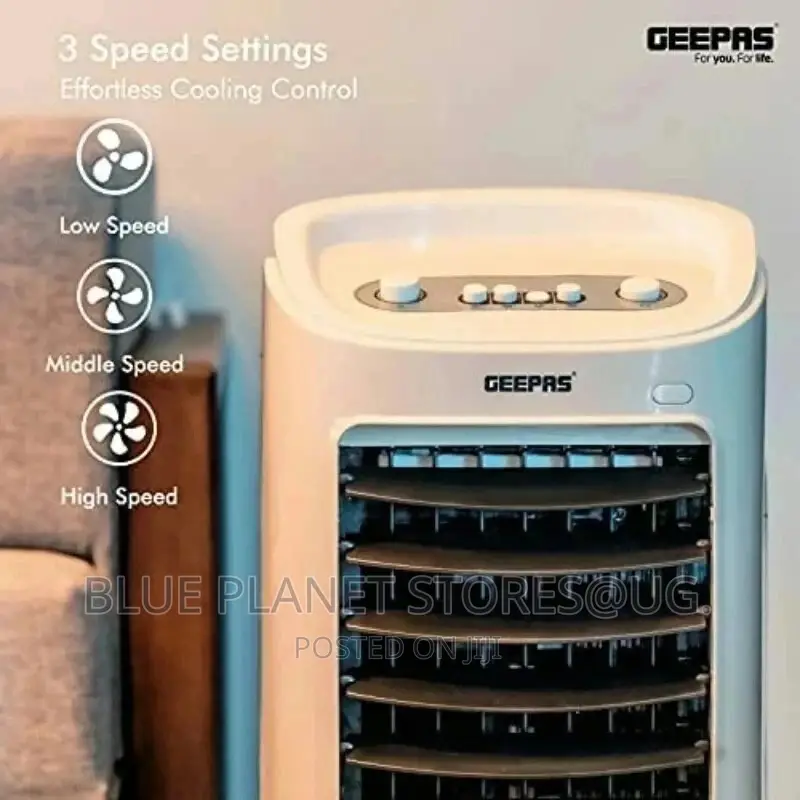 Geepas 7.0litres Water Tank Air Cooler || 65w || GAC~9576.