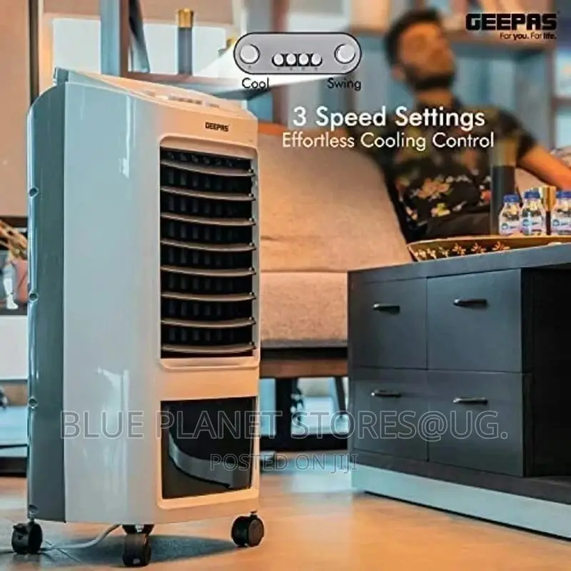 Geepas 7.0litres Water Tank Air Cooler || 65w || GAC~9576.