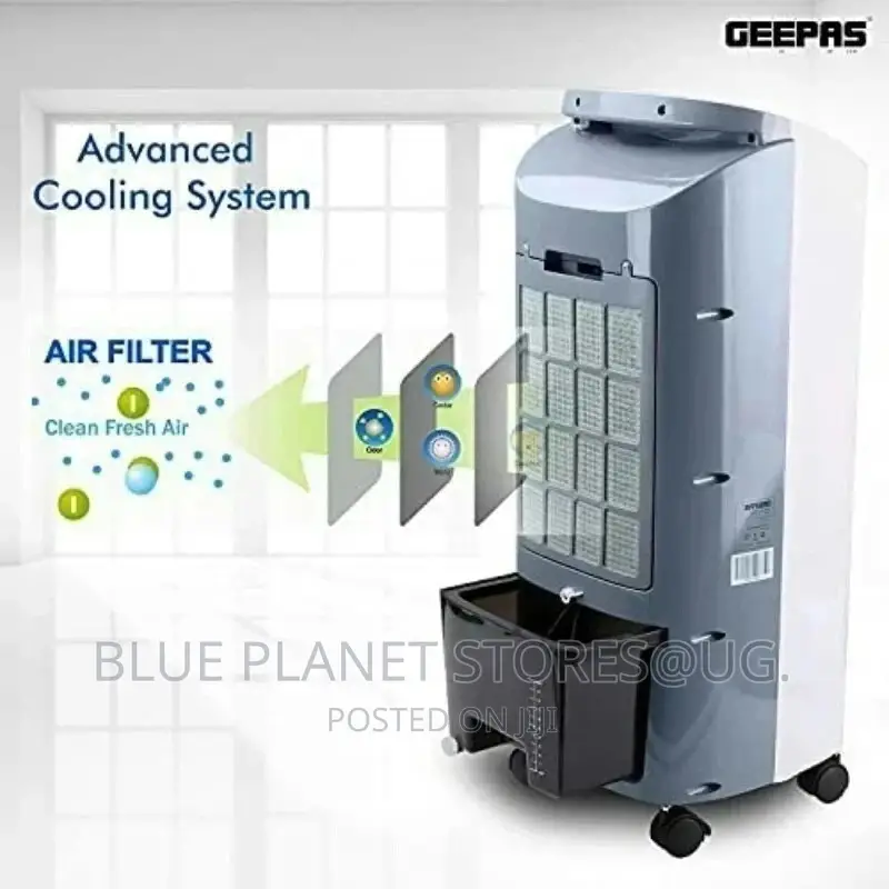 Geepas 7.0litres Water Tank Air Cooler || 65w || GAC~9576.