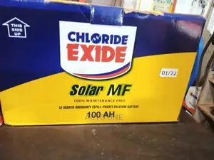 N100 Solar Batteries of Chloride Exide