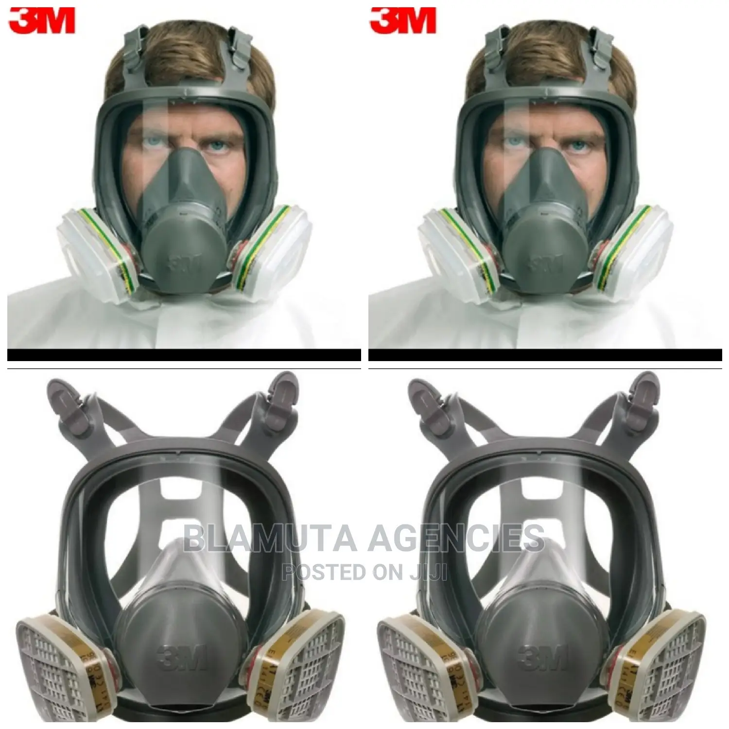 3M Full Face Reusable Respirator
