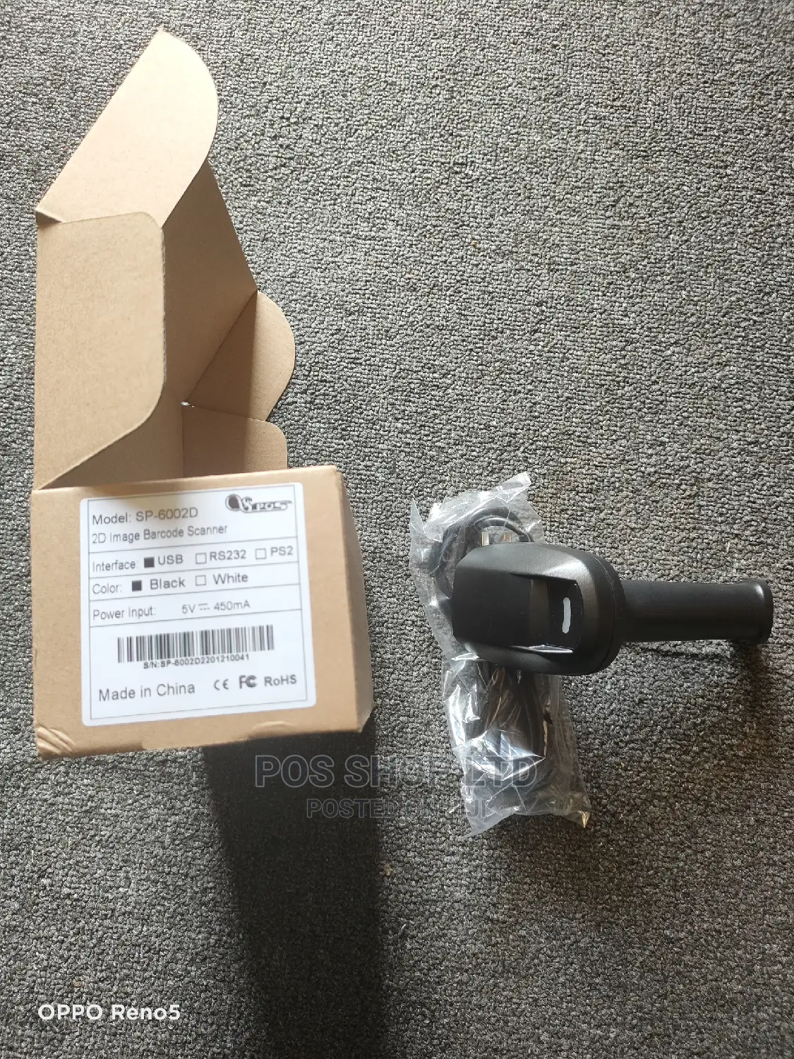 S-Pos Barcode Scanner SP6002D