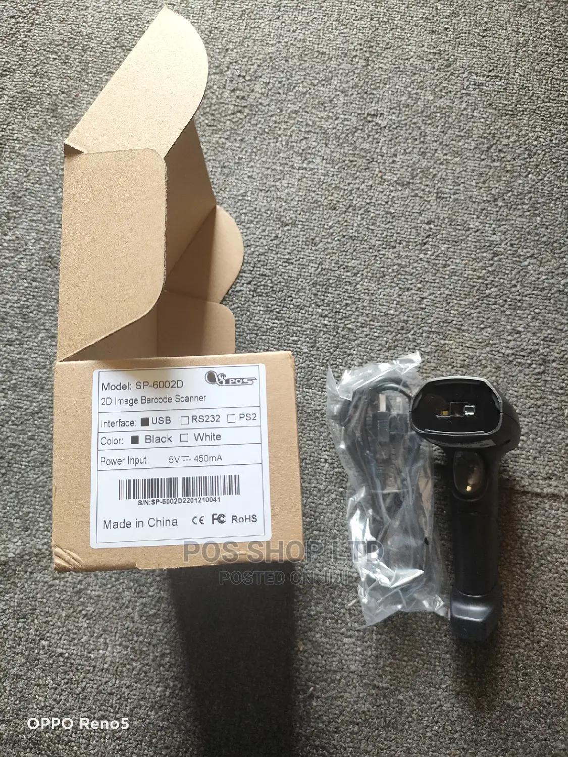 S-Pos Barcode Scanner SP6002D