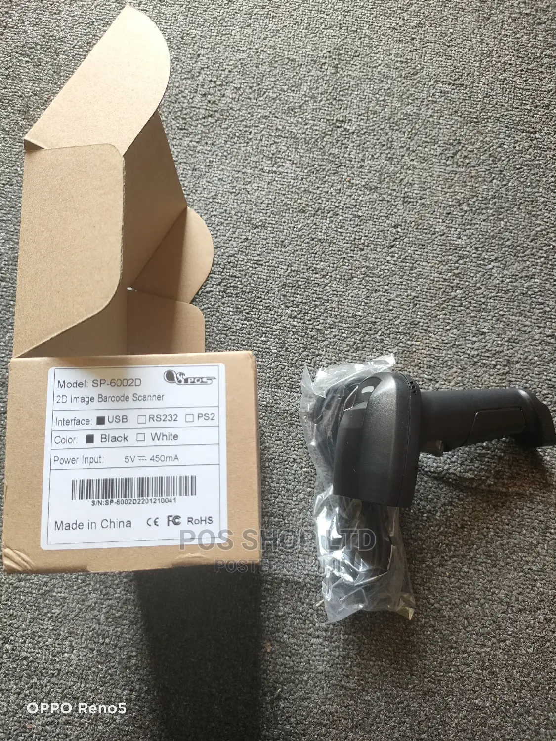 S-Pos Barcode Scanner SP6002D