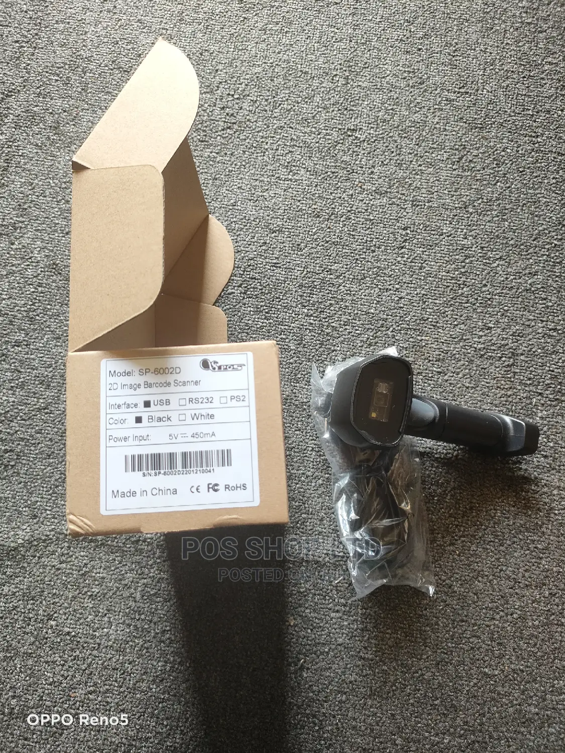 S-Pos Barcode Scanner SP6002D