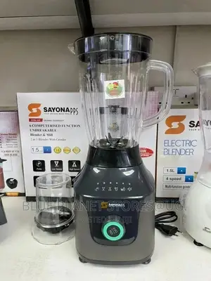 Sayona 2_in_1 [1.5L] Electric Blenders + Grinder (SB-4233)