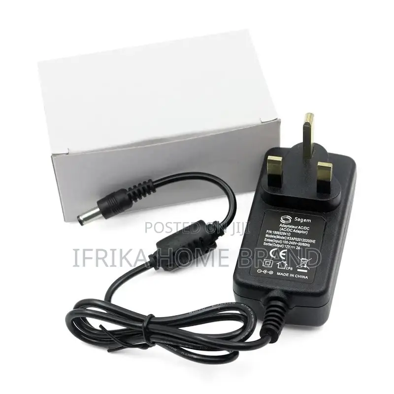 Ac 240 to Dc 5V 2, 1 Amp Power Adapter.