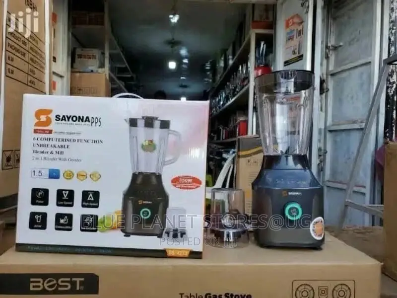 Sayona 2_in_1 [1.5L] Electric Blenders + Grinder (SB-4233)