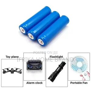 18650 3.7V Lithium Ion Rechargeable Battery 2pcs