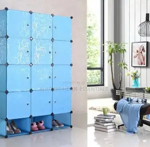 3 Coulmn Plastic Wardrobe