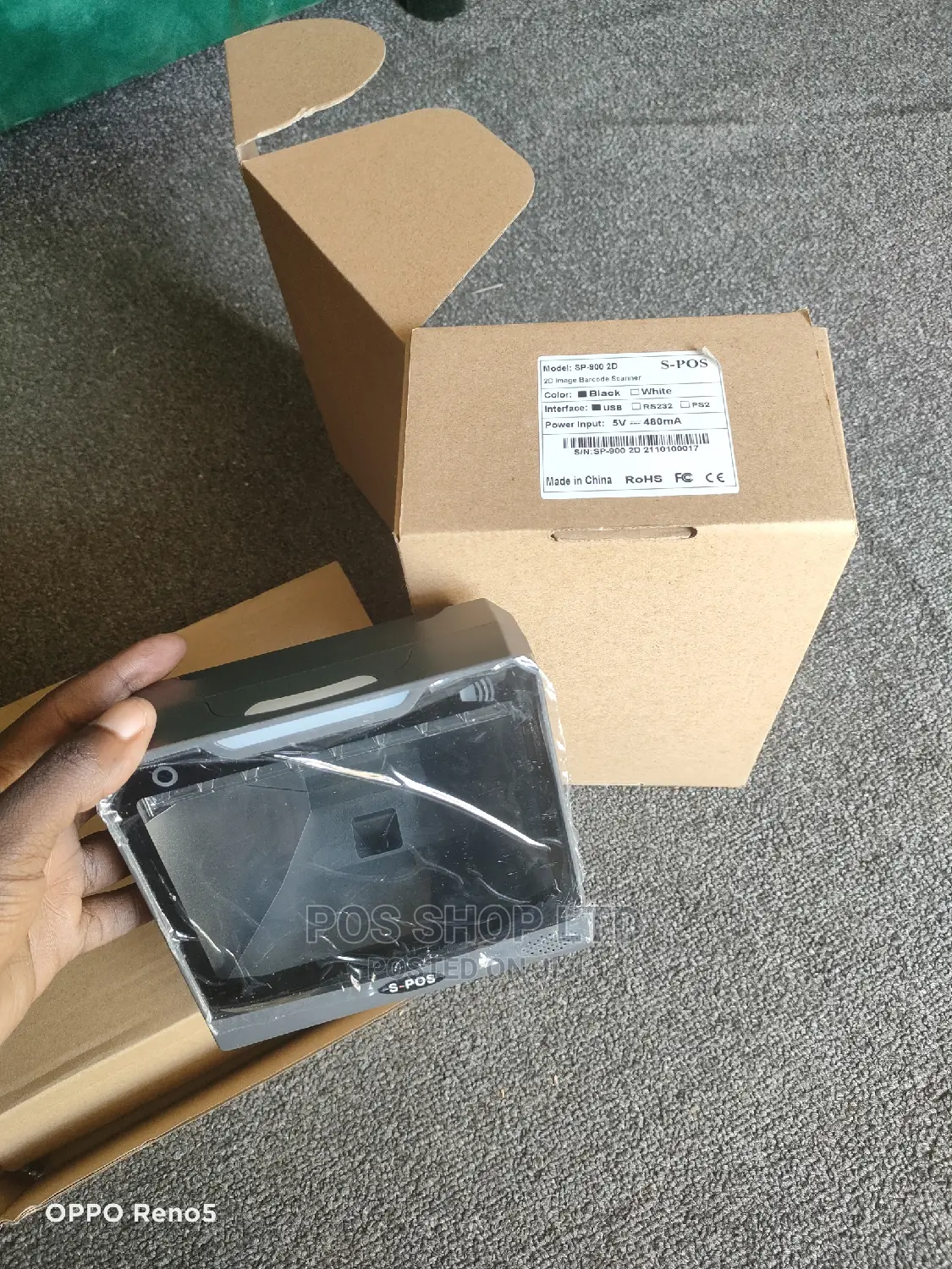 Barcode Scanner - Table Mount - Fixed - SP900-2D