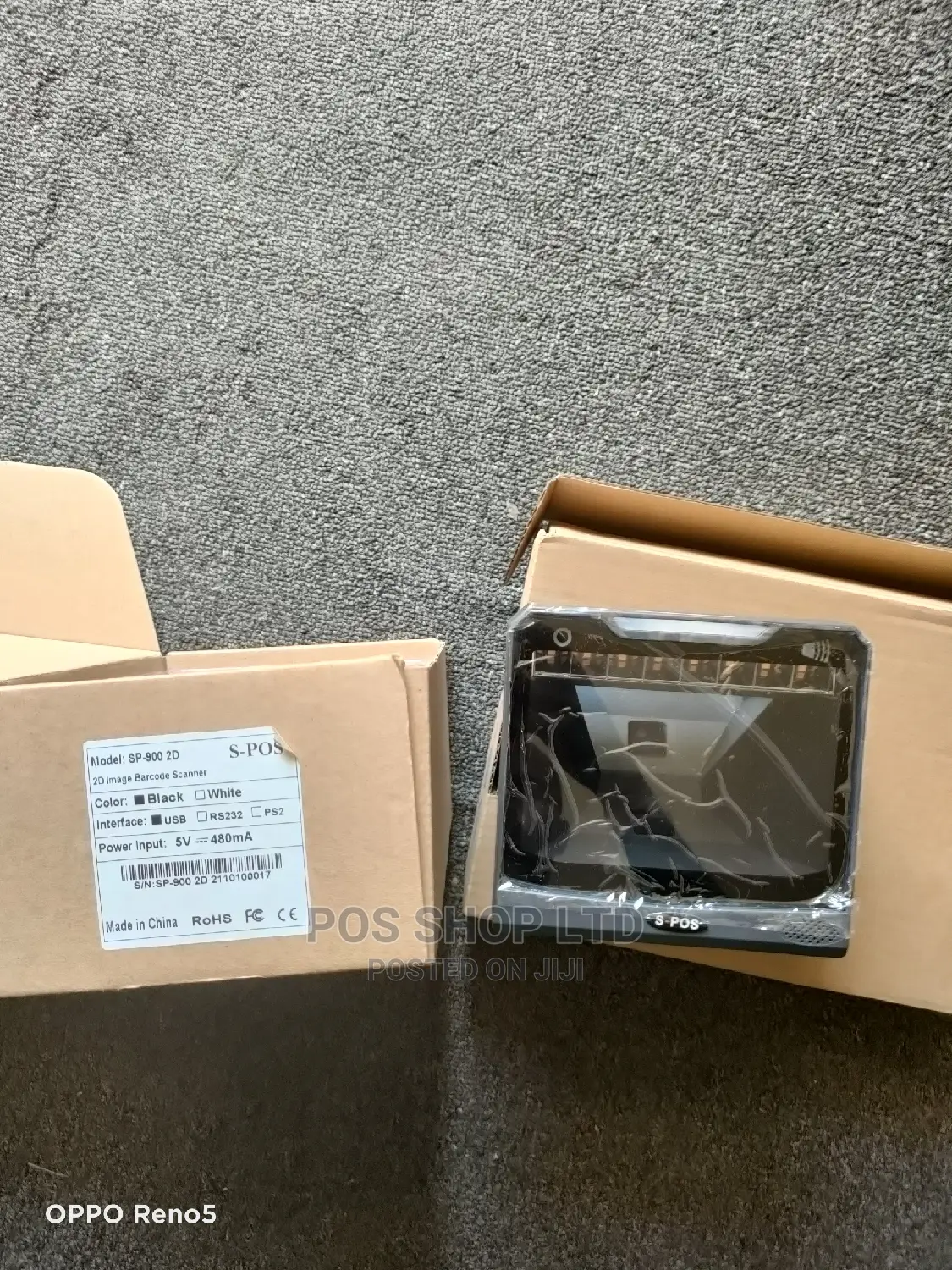 Barcode Scanner - Table Mount - Fixed - SP900-2D