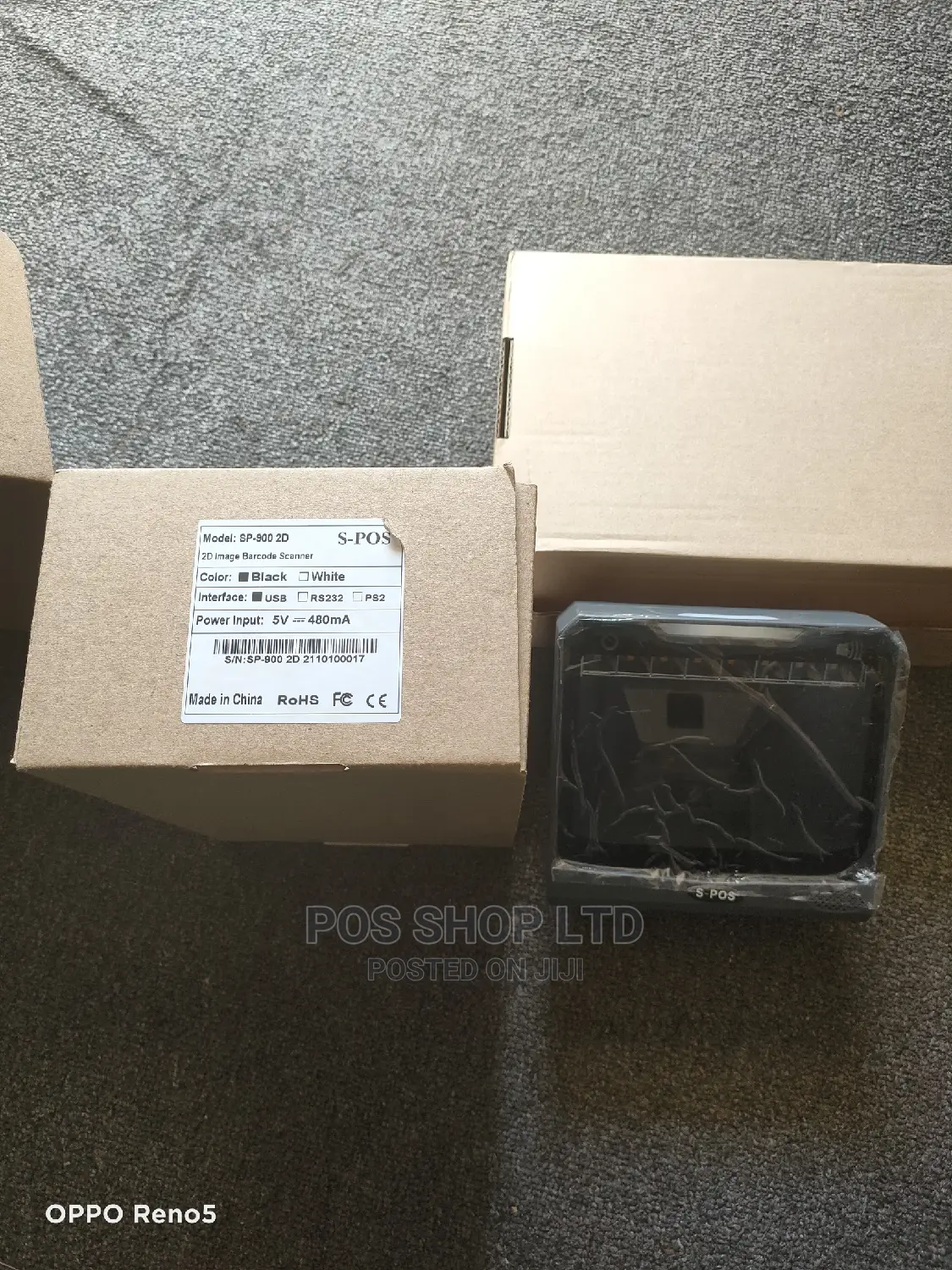 Barcode Scanner - Table Mount - Fixed - SP900-2D