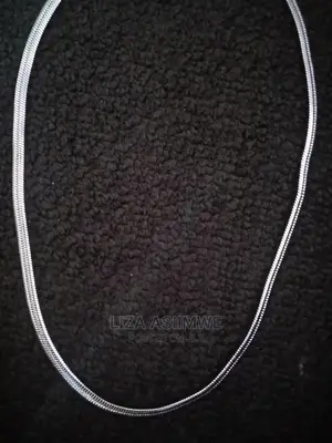 Men's Silver Simple Necklaces Available