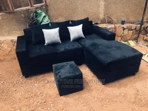 Simple L Sofa