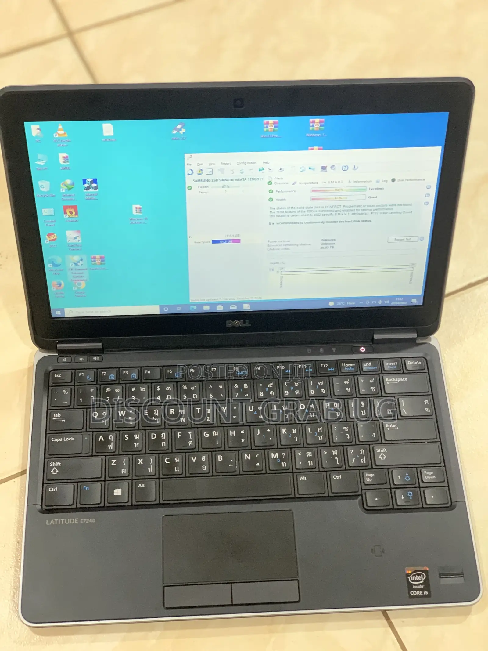 Laptop Dell Latitude E7240 4GB Intel Core I5 SSD 128GB