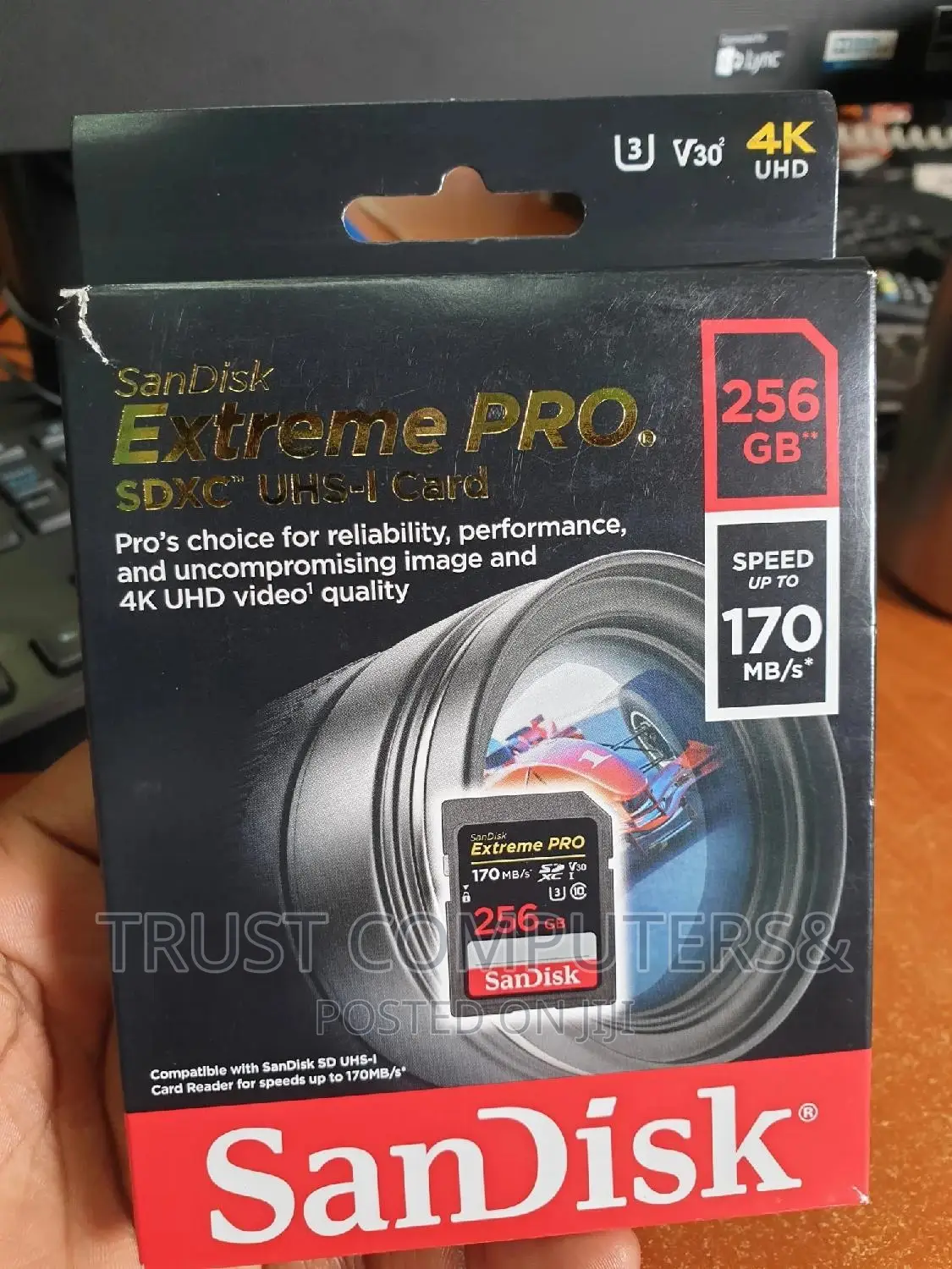 256gb Sandisk Sd Card Extreme Pro 170 Speed