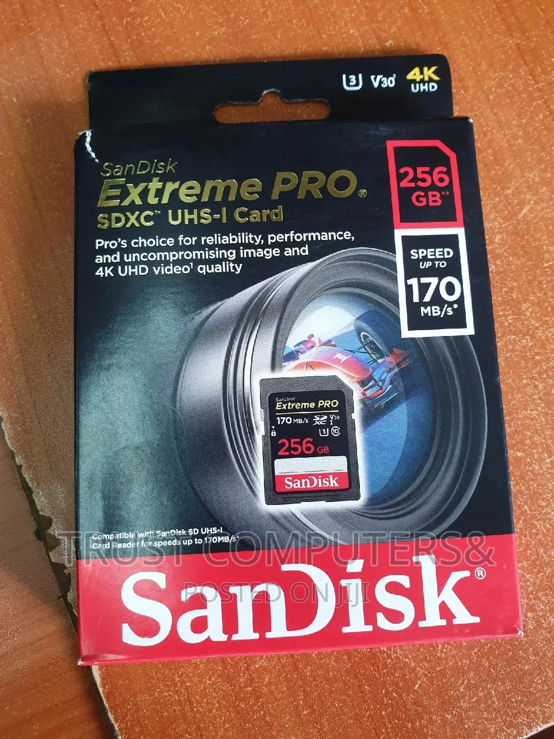 256gb Sandisk Sd Card Extreme Pro 170 Speed