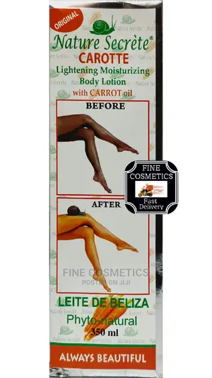 Original Nature Secret Carott Lotion With Pure Carrot Oils.