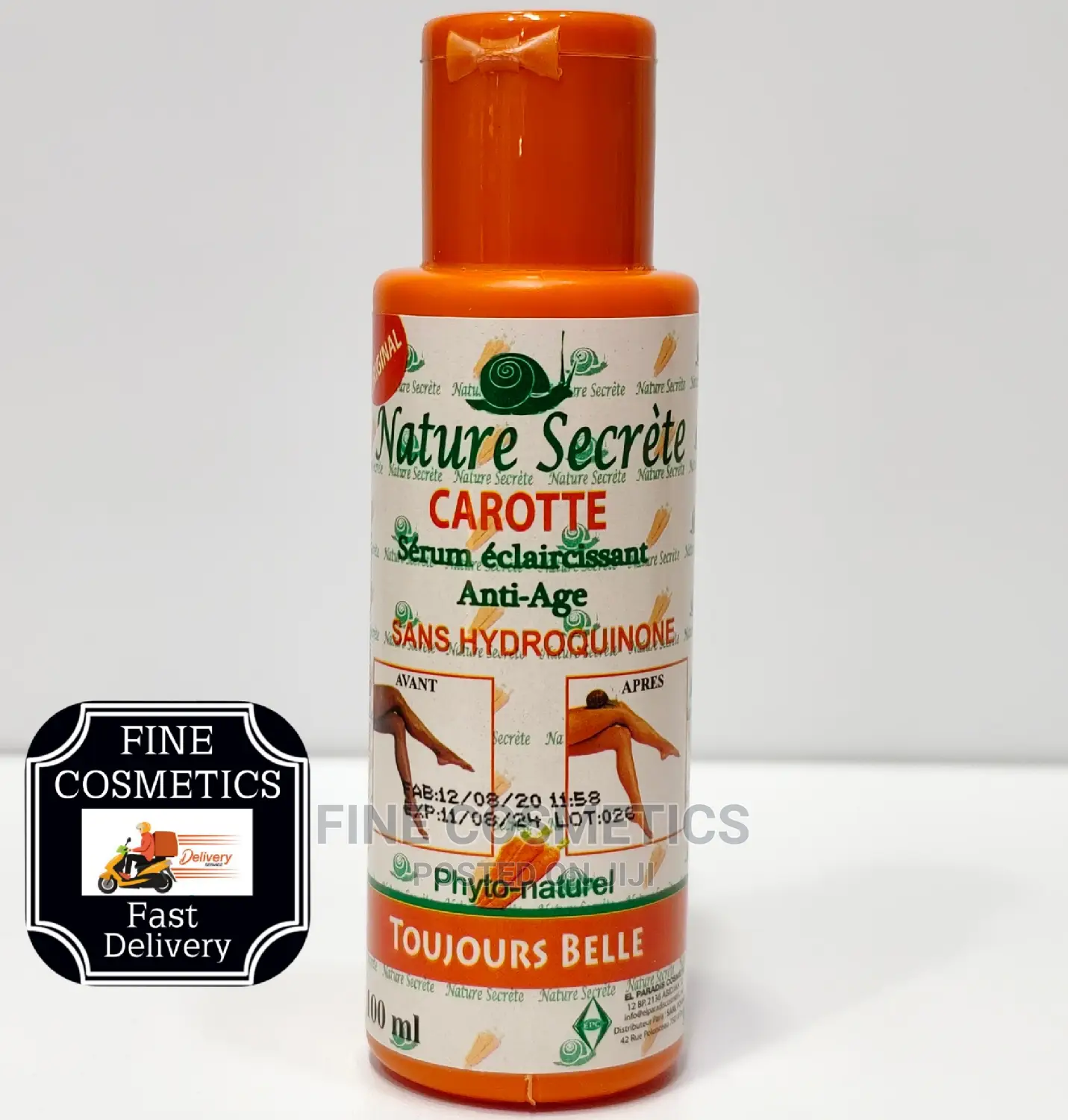 Original Nature Secret Carrot Lightening Serum Oil 100ml