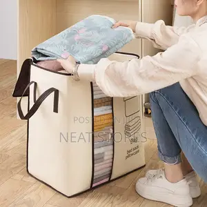 Photo - Nonwoven Double Handle Storage Bag
