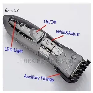 Kairui Hair Clipper Cordless Rechargeable Water Proof Machin