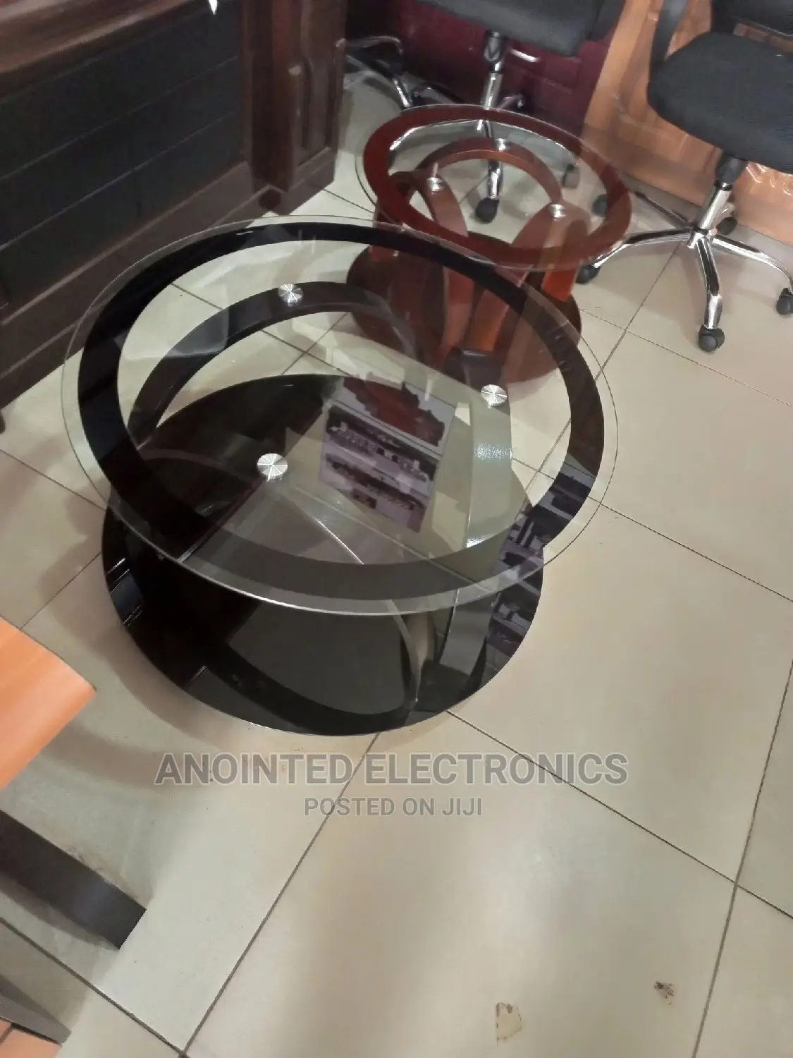 Round Glass Table