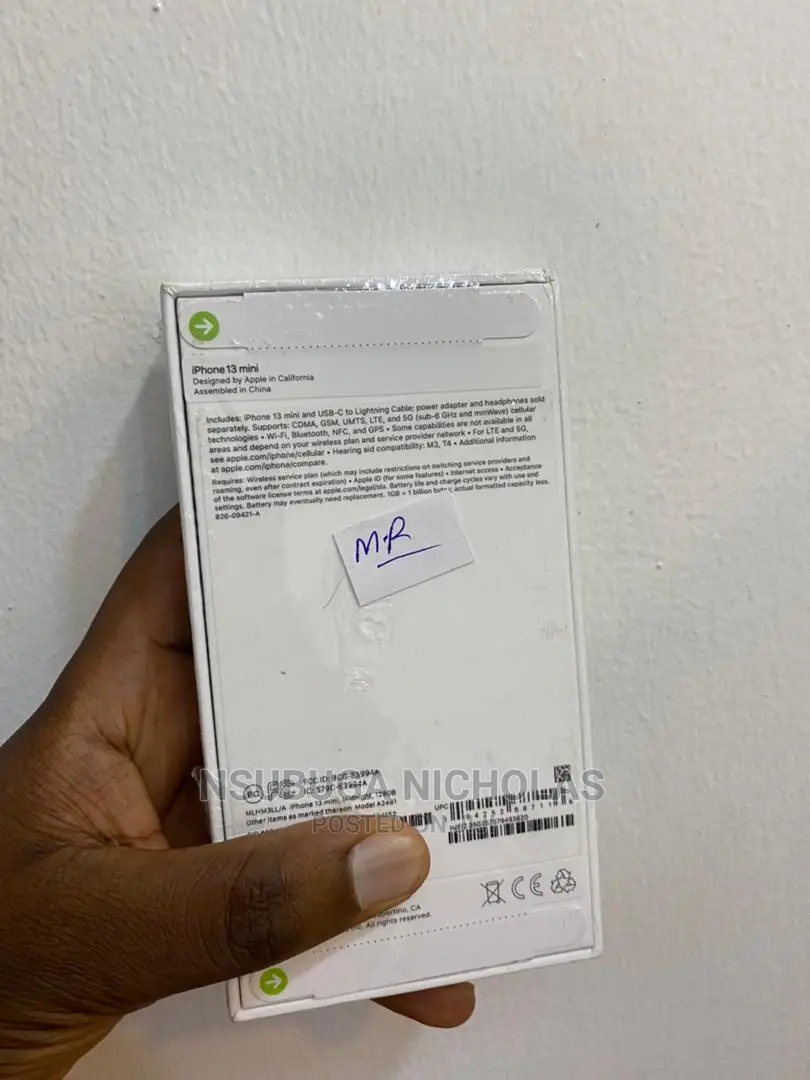 New Apple iPhone 13 Mini 128 GB Black