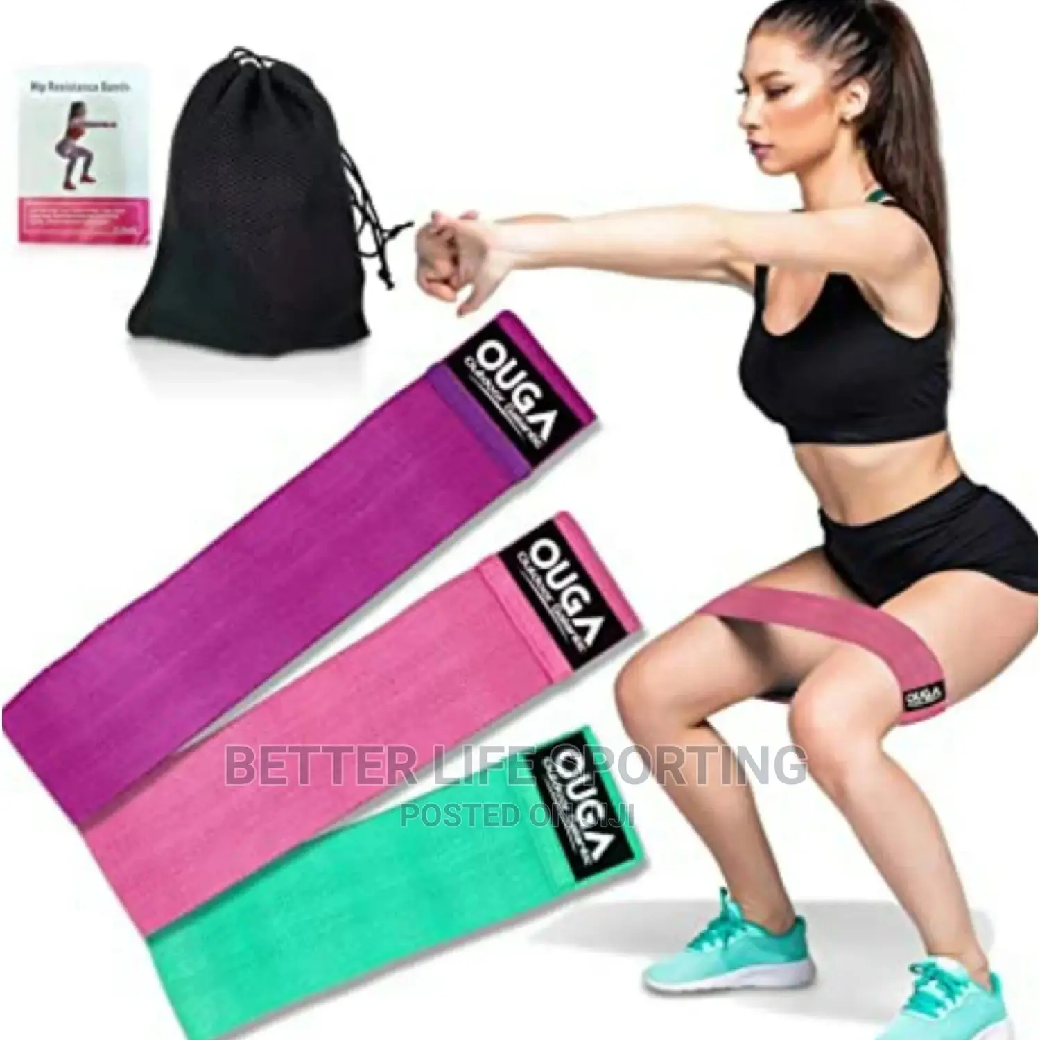 Heavy Duty Resistance Bands for Legs